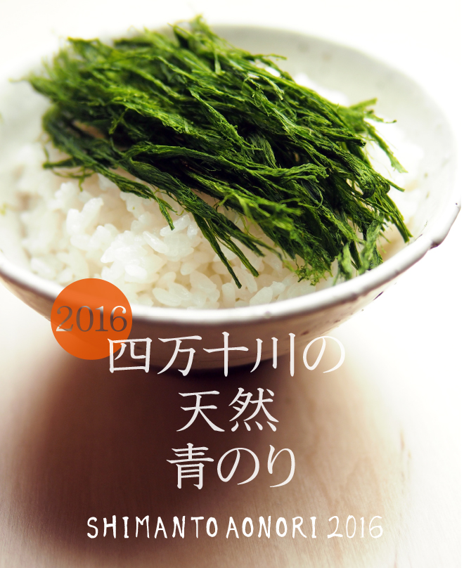 四万十川の青のり